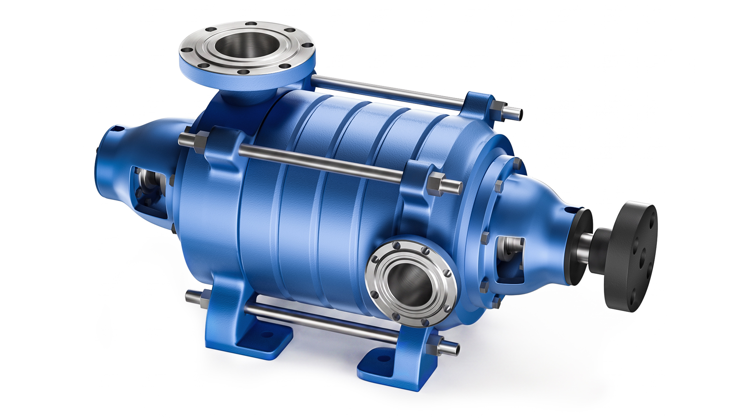 Industrial pump second main product render